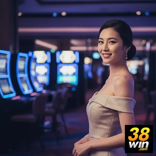 Ilustração de Explore os serviços VIP da 38win e jogos de slots